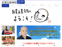 Tablet Screenshot of momiji-seikotu.com